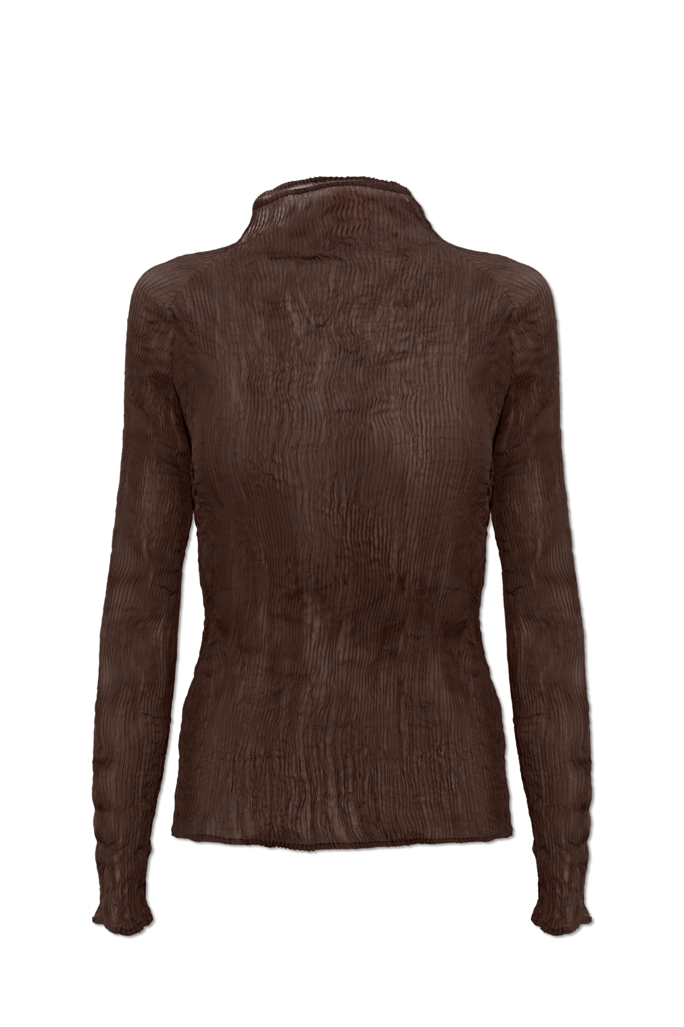 Brown Pleated top Issey Miyake - Vitkac France
